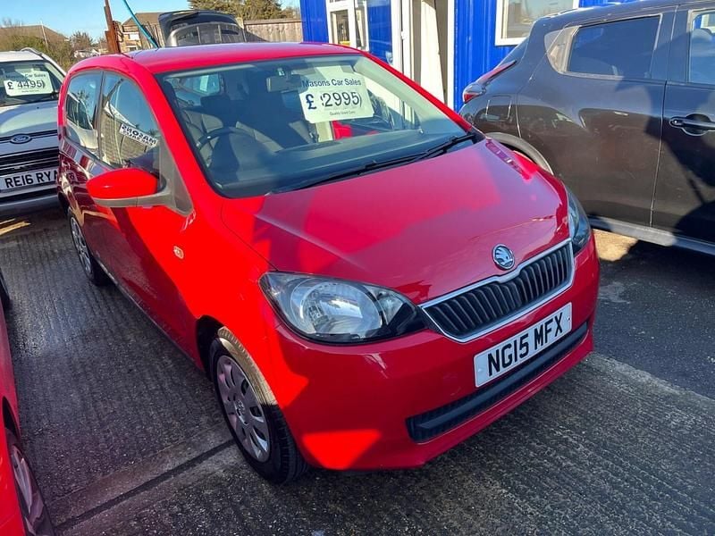 Used Skoda Citigo SE 2015 Red Hatchback