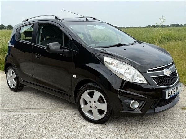 Black Used 2012 Chevrolet Spark LT Hatchback | £2,995 (Fair price) - Image 1/1