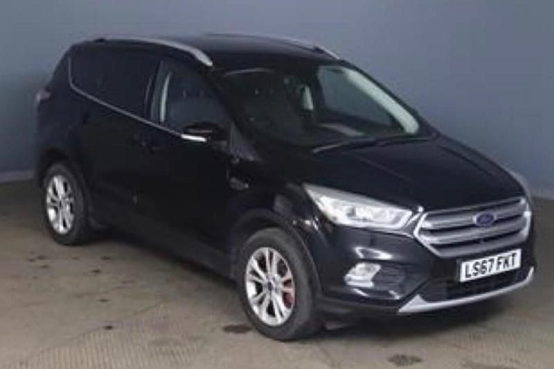 Used Ford Kuga Titanium 150 HP (110 kW) 2017 Black SUV