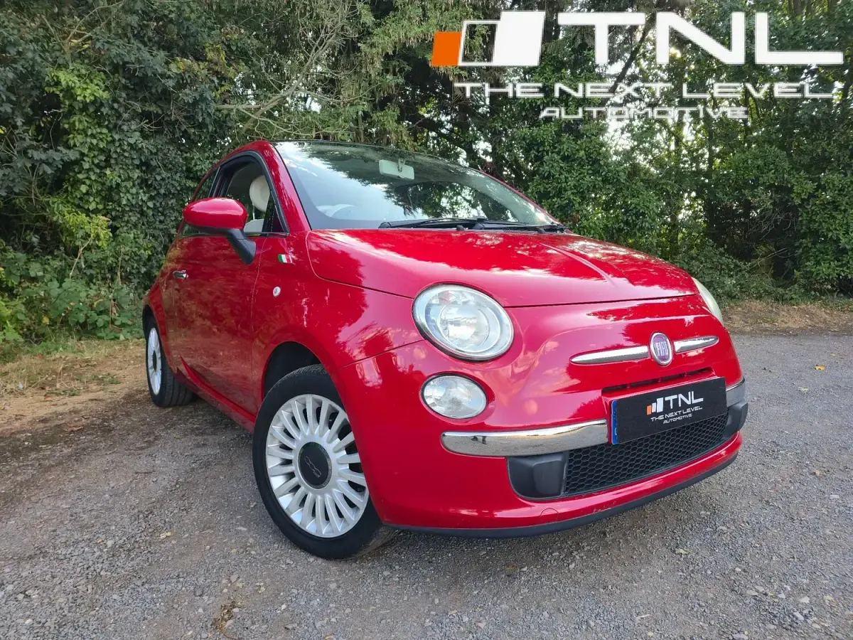 Used Fiat 500 Lounge 69 HP (50 kW) 2012 Red Hatchback