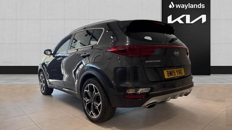 Used Kia Sportage GT-Line 177 HP (130 kW) 2019 Grey SUV