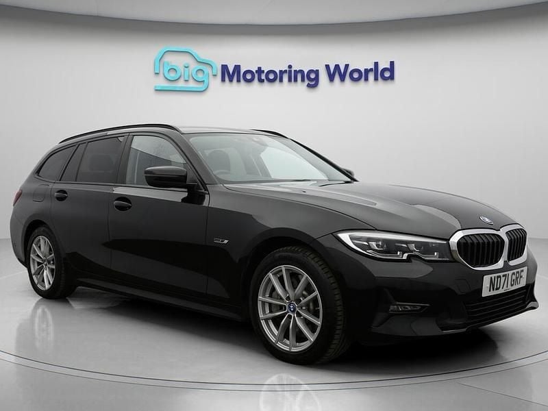 Black Used 2021 BMW 330e Estate | £19,600 (Super price) - Image 1/4