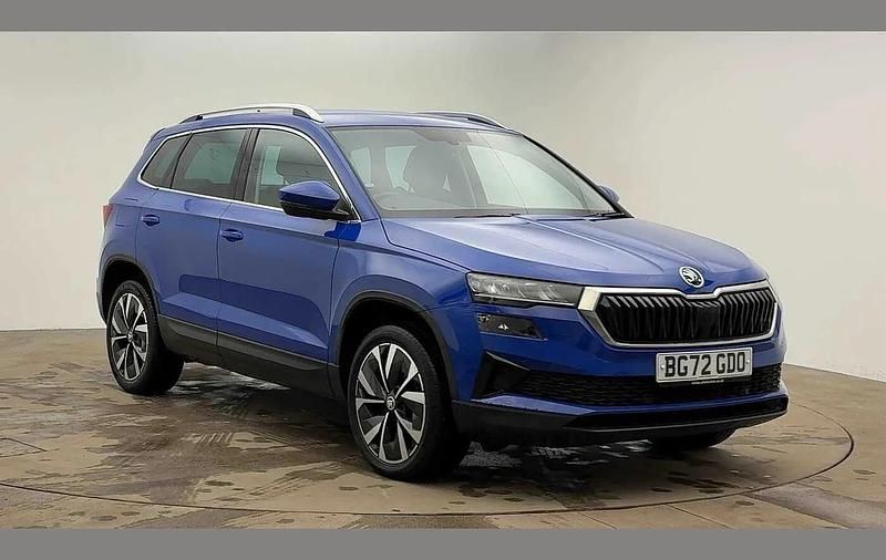 Used Skoda Karoq SE L 147 HP (108 kW) 2022 Energy blue SUV