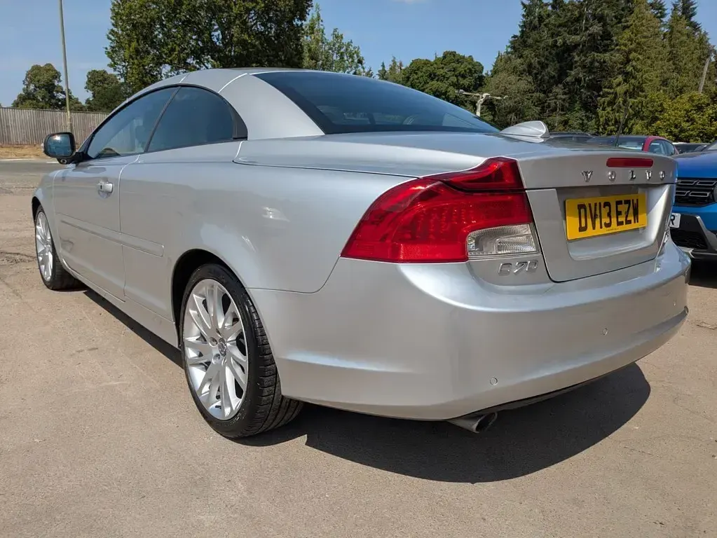 Used Volvo C70 SE Lux 2013 Silver Cabriolet
