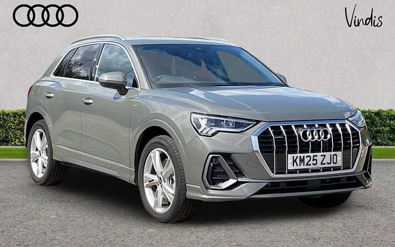 Grey Used 2025 Audi Q3 S-Line SUV | £39,900 (Expensive) - Image 1/4