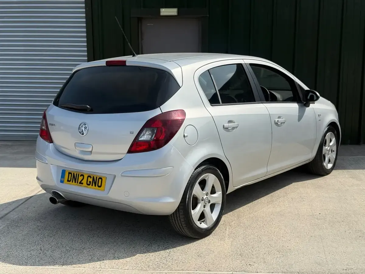 Used Vauxhall Corsa 2012 Silver Hatchback