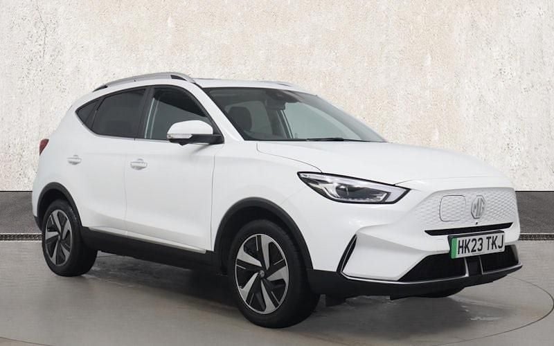 White Used 2022 MG ZS Trophy Connect Sedan | £15,991 (Fair price) - Image 1/3