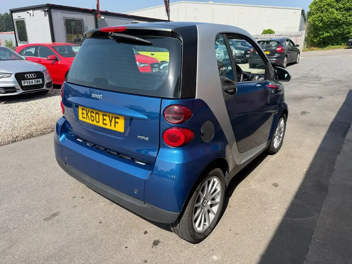 Used Smart ForTwo Coupé Passion 2010 Blue Coupe