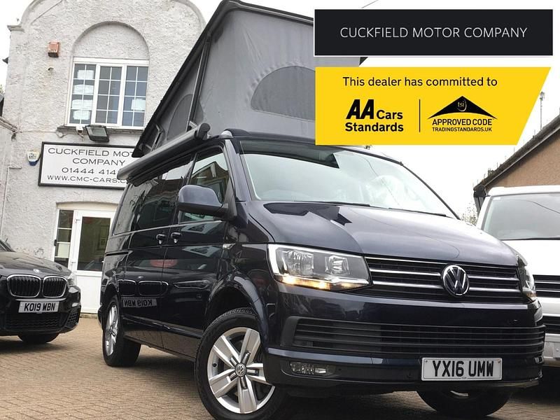 Used VW California California 2016 Blue Van