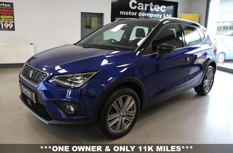 Used Seat Arona XCELLENCE 115 HP (84 kW) 2019 Blue SUV