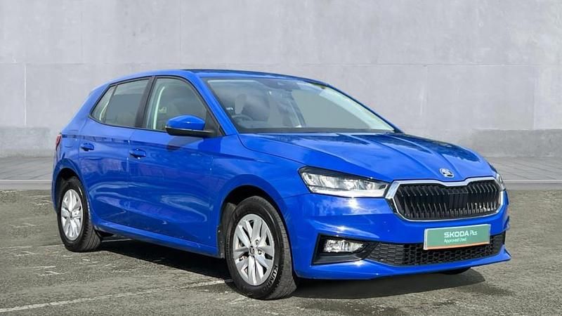 Used Skoda Fabia Comfort 110 HP (80 kW) 2024 Blue Hatchback