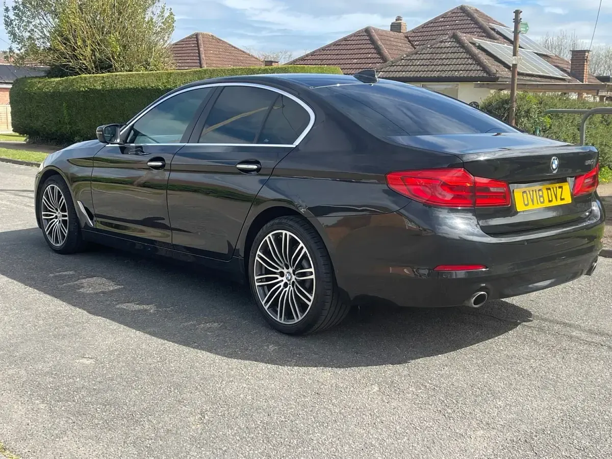 Used BMW 520 Sport Line 2018 Black Sedan
