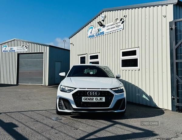 Used Audi A1 S-Line 2022 White Hatchback