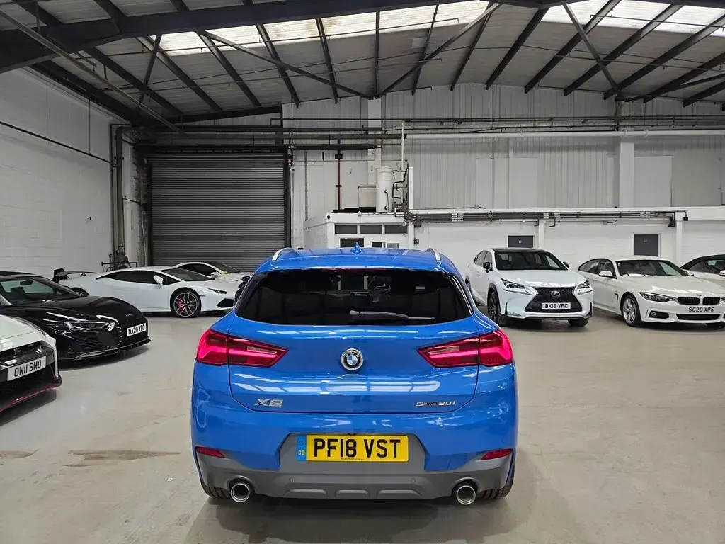 Used BMW X2 M Sport 192 HP (141 kW) 2018 Blue SUV