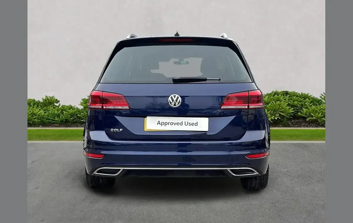 Used VW Golf Sportsvan GT 150 HP (110 kW) 2018 Blue MPV