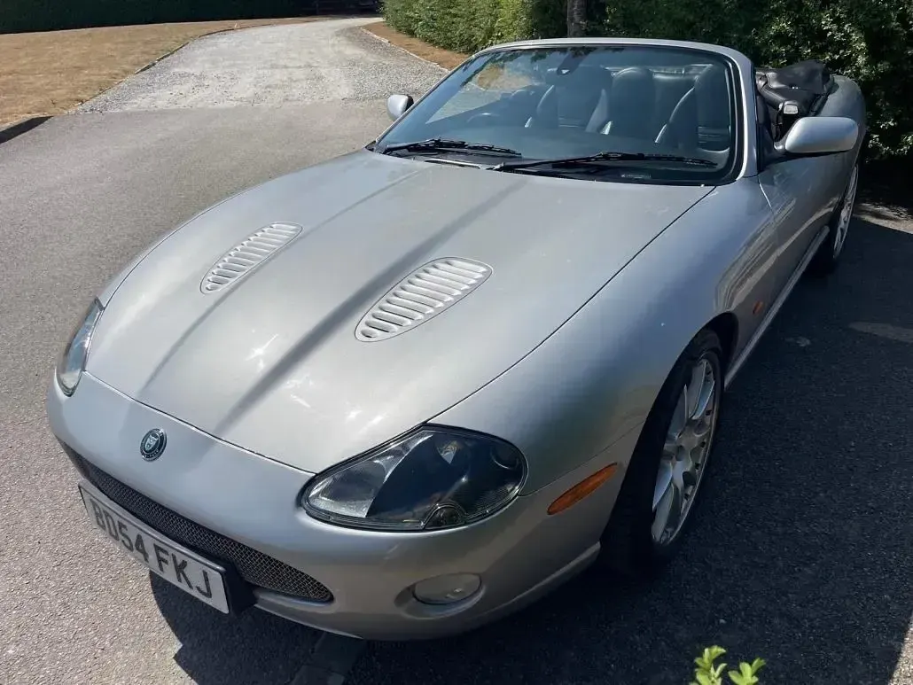 Used Jaguar XKR Supercharged 2005 Silver Cabriolet
