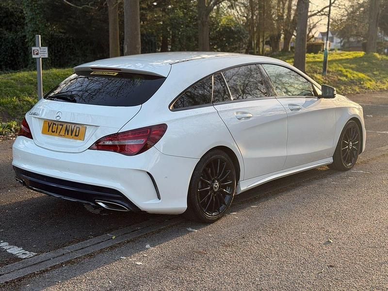 Used Mercedes CLA200 AMG line 2017 White Estate