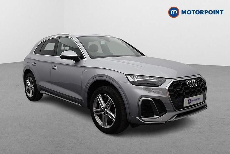 Silver Used 2021 Audi Q5 S-Line SUV | £24,899 (Good price) - Image 1/4