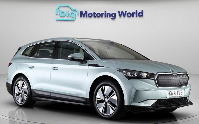 Used Skoda Enyaq iV Loft 150 kW (204 HP) 2021 Silver SUV