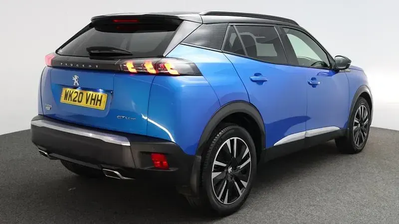 Used Peugeot 2008 GT-line 2020 Vertigo blue SUV
