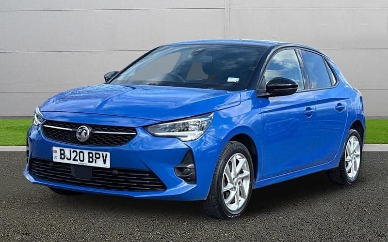 Used Vauxhall Corsa SRi 101 HP (74 kW) 2020 Blue Hatchback