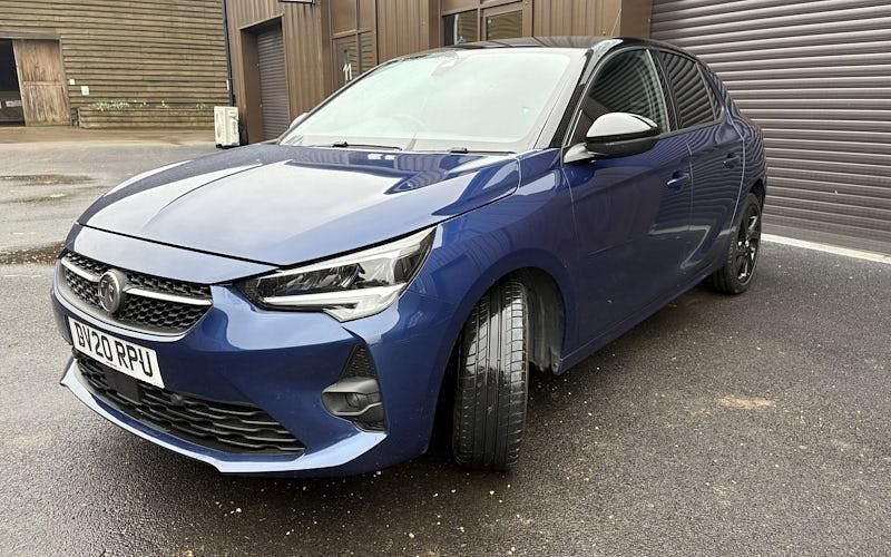 Used Vauxhall Corsa SRi 101 HP (74 kW) 2020 Blue Hatchback