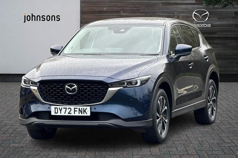 Second-hand Mazda CX-5 Inclusive 165 CP (121 kW) 2022 Albastru SUV
