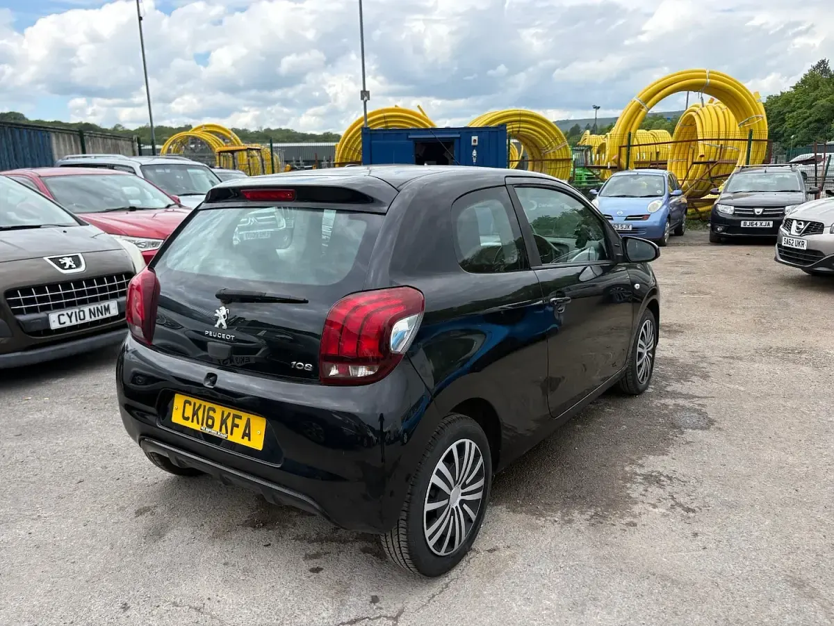 Used Peugeot 108 Active 2016 Black Hatchback