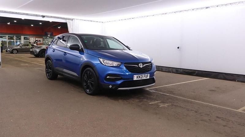 Used Vauxhall Grandland X SRi 2021 Blue SUV
