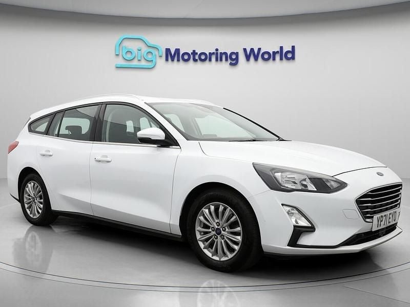White Used 2022 Ford Focus Titanium Estate | £14,600 (Fair price) - Image 1/4