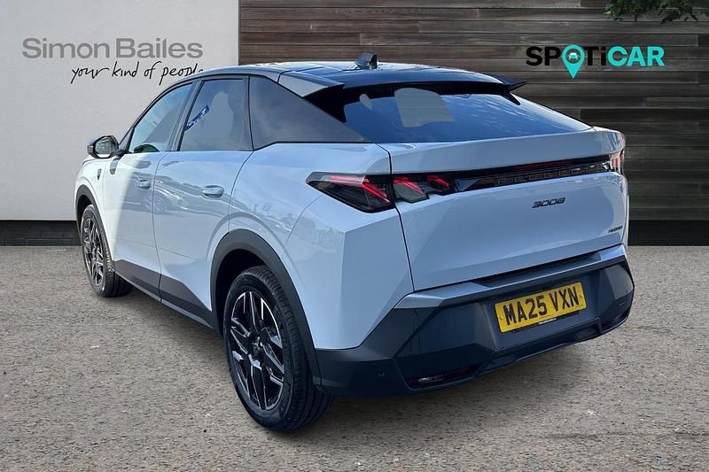 White New 2025 Peugeot 3008 GT SUV | £30,940 (A bit pricey) - Image 1/4