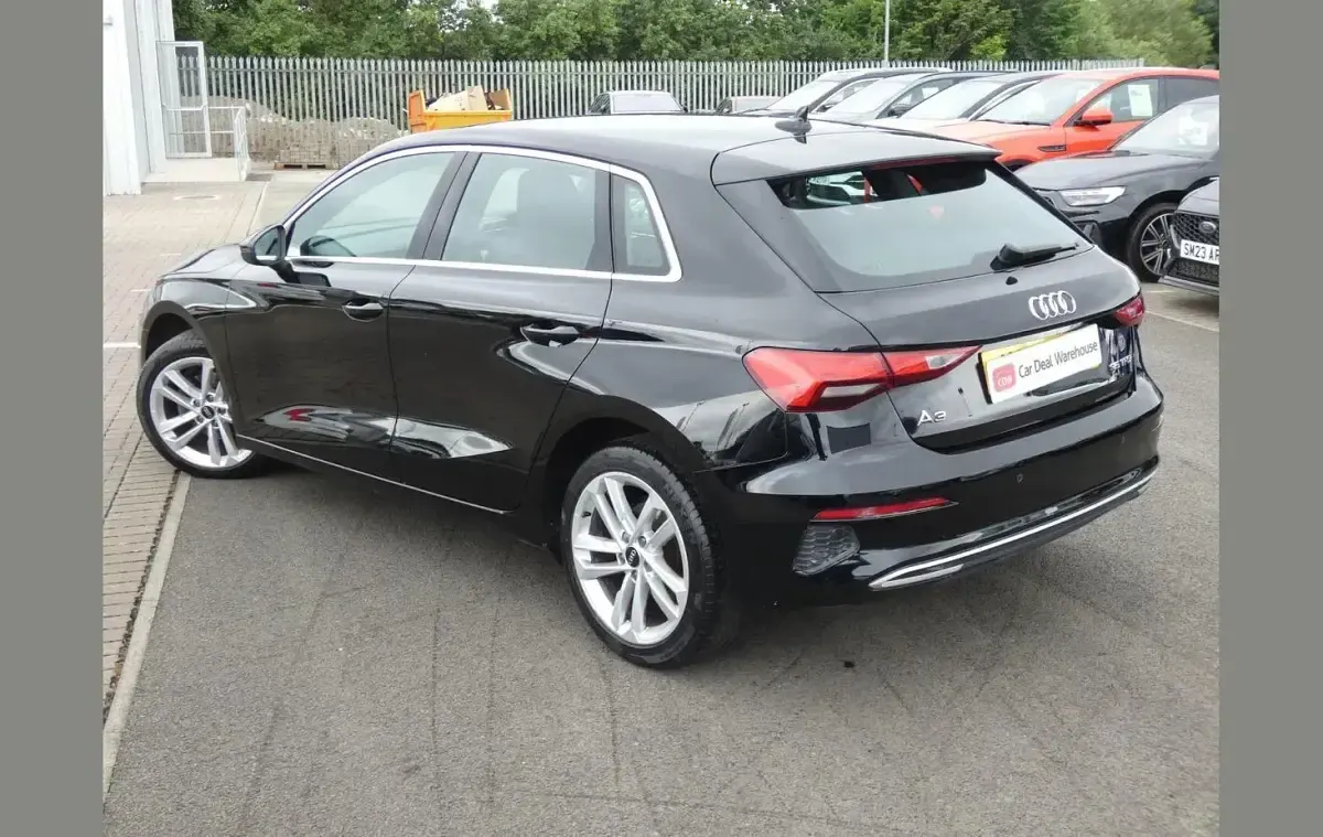 Used Audi A3 Sport 147 HP (108 kW) 2023 Black Sedan