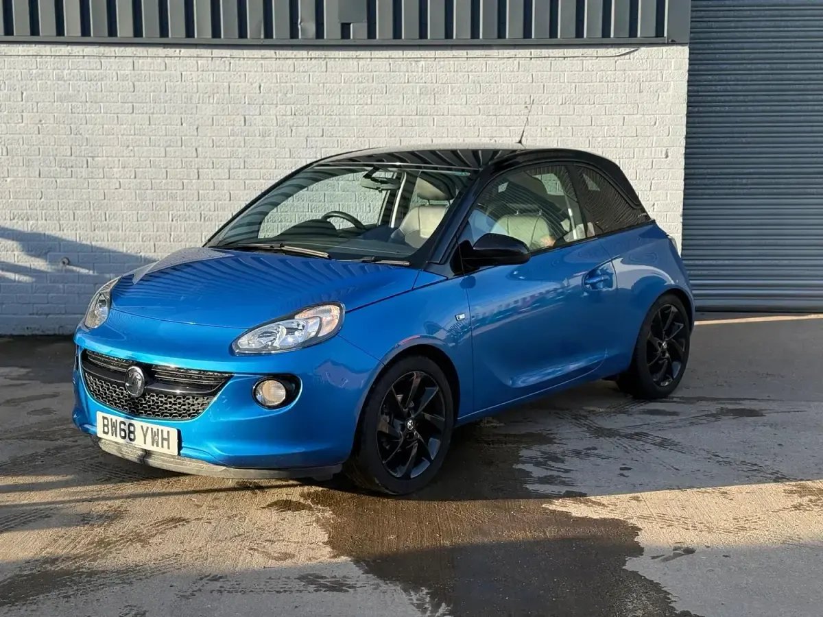 Used Vauxhall Adam 2019 Blue Hatchback