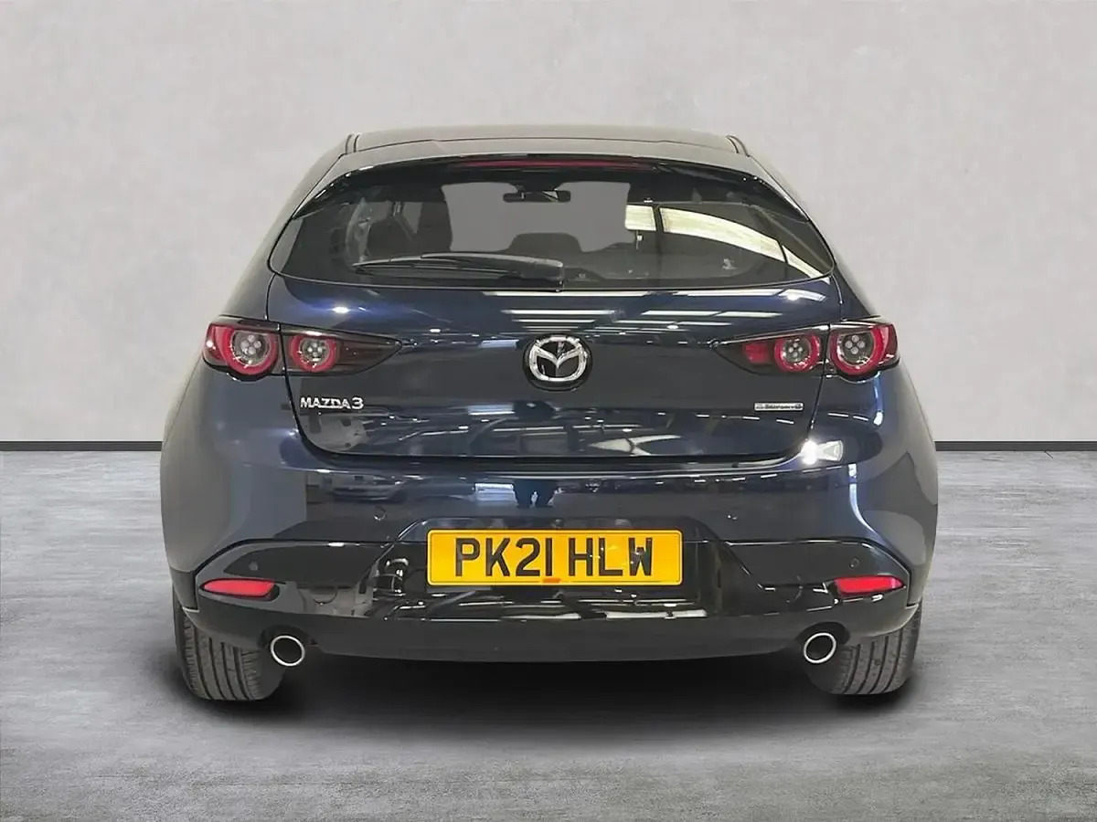 Used Mazda 3 120 HP (88 kW) 2021 Blue Hatchback