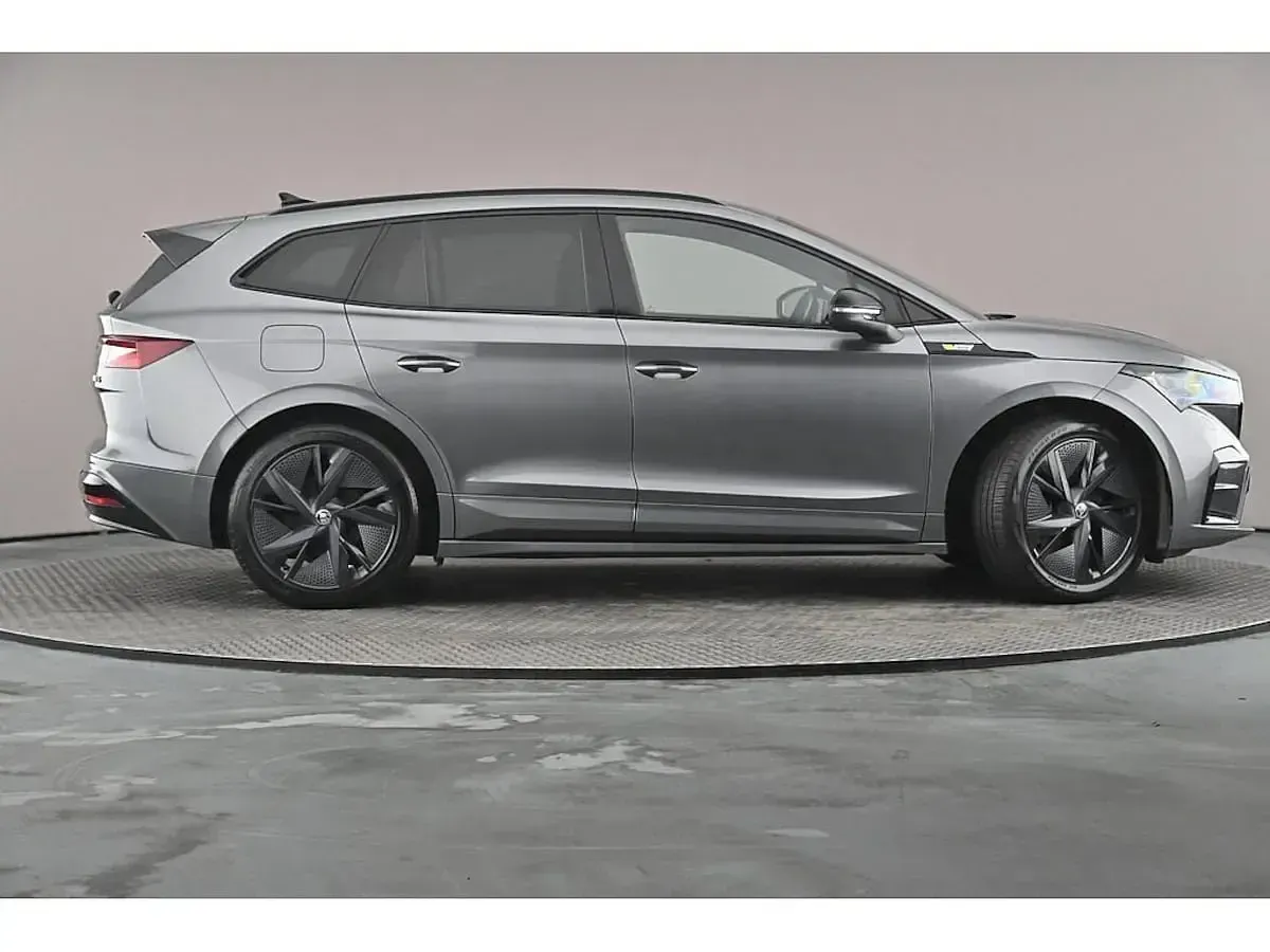 Occasion Skoda Enyaq iV vRS 183 kW (250 ch) 2024 Gris SUV