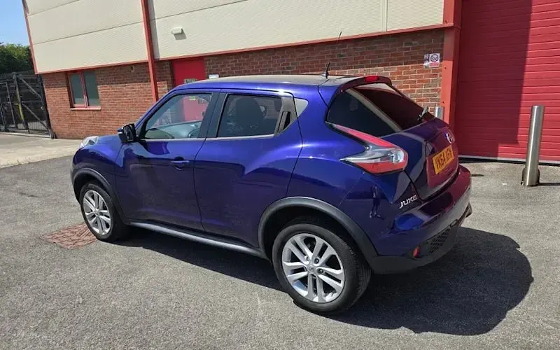 Used Nissan Juke Acenta Premium 110 HP (80 kW) 2014 Blue SUV