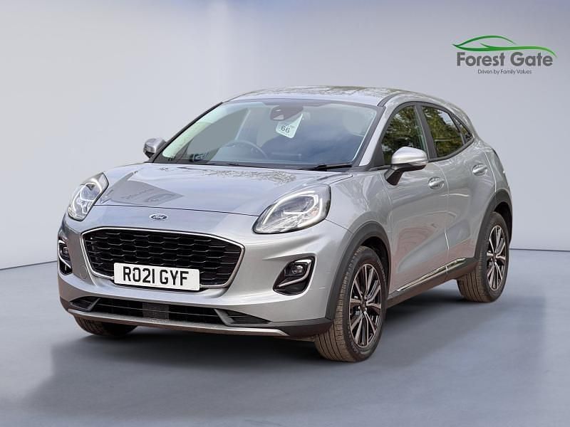 Used Ford Puma Titanium 125 HP (91 kW) 2021 Silver Hatchback