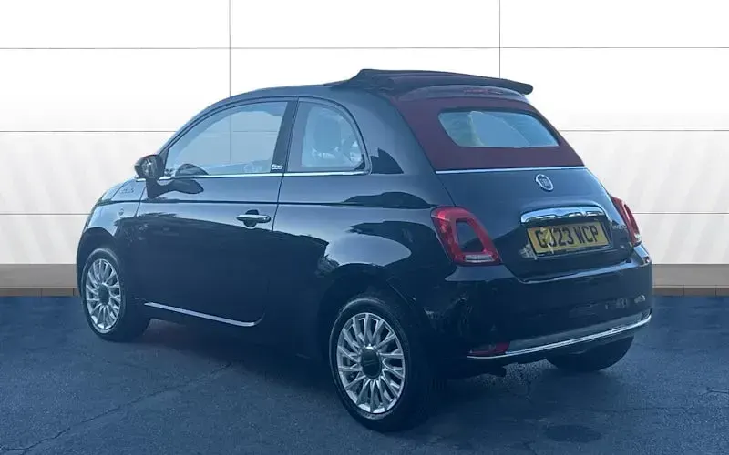 Used Fiat 500C Dolcevita 69 HP (50 kW) 2023 Black Cabriolet