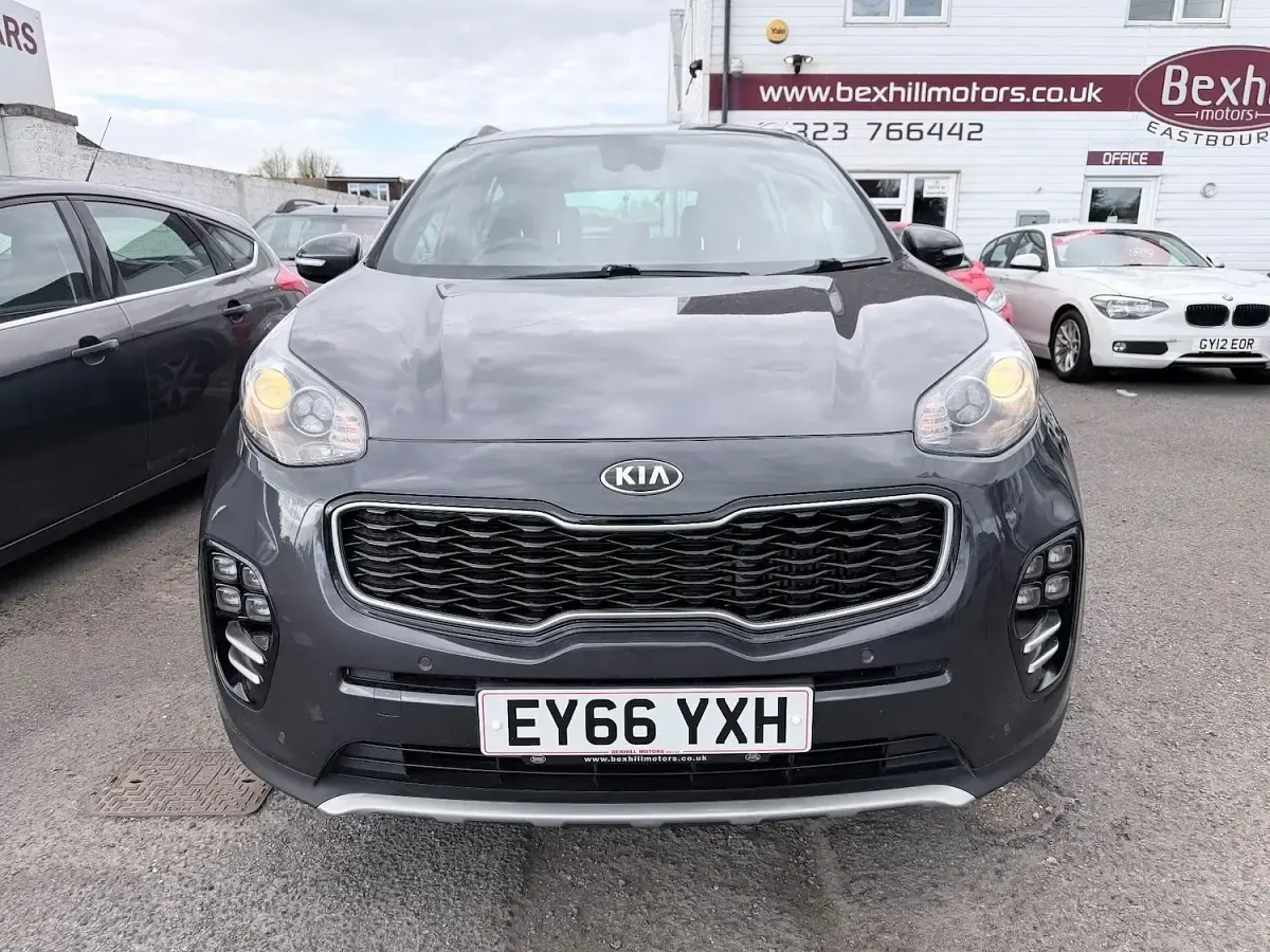 Used Kia Sportage GT-Line 136 HP (100 kW) 2016 Silver SUV
