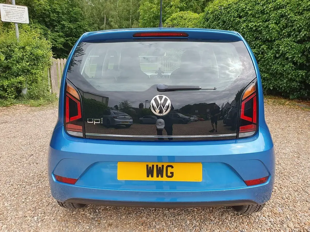 Used VW up! high up! 2017 Blue Hatchback