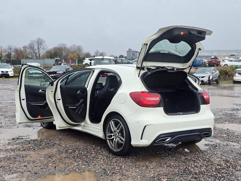 Used Mercedes A200 AMG line 2017 White Hatchback