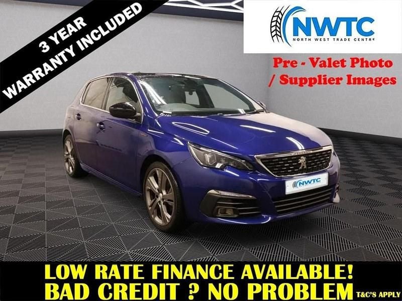Blue Used 2018 Peugeot 308 GT-line Hatchback | £7,695 (Fair price) - Image 1/4