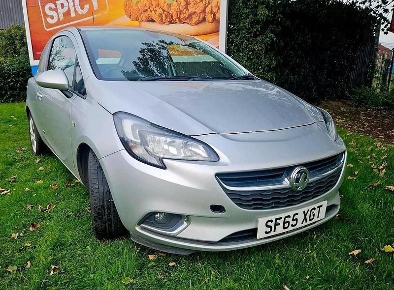 Used Vauxhall Corsa Sportive 95 HP (69 kW) 2015 Silver Van