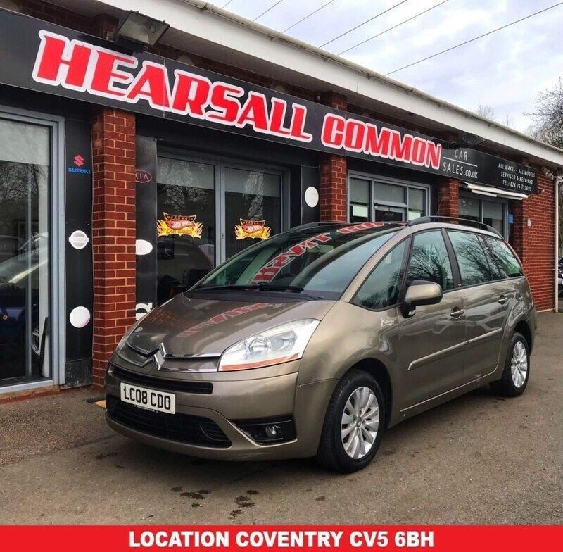 Brown Used 2008 Citroën Grand C4 Picasso VTR Sport MPV | £1,000 - Image 1/4