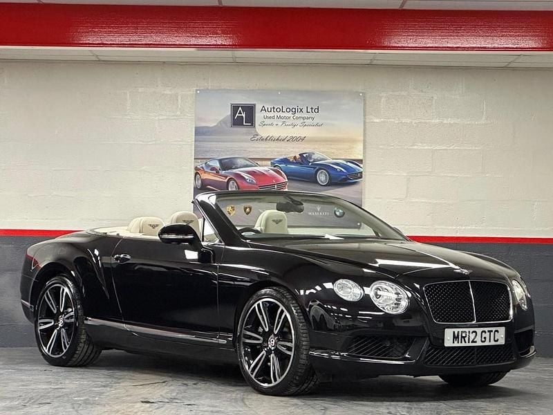 Used Bentley Continental GT Convertible 2012 Black Cabriolet