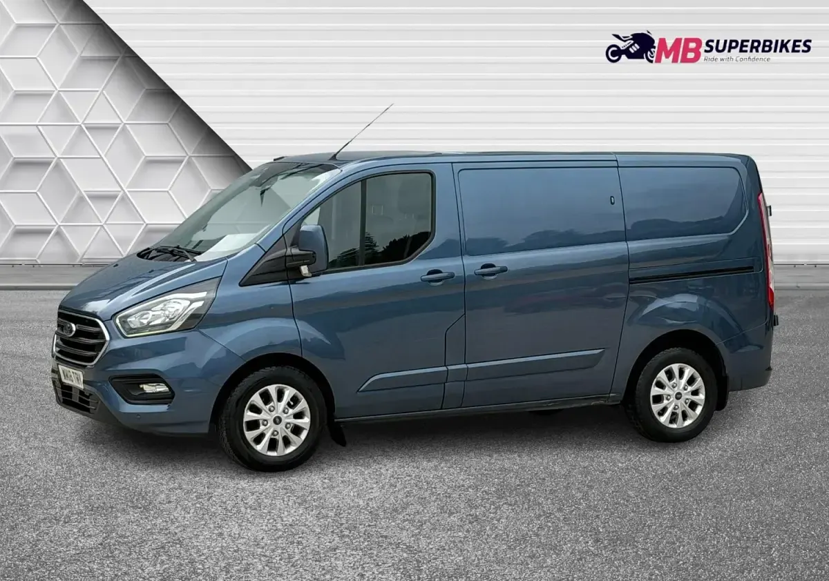 Used Ford Transit Custom Limited 2018 Blue Van