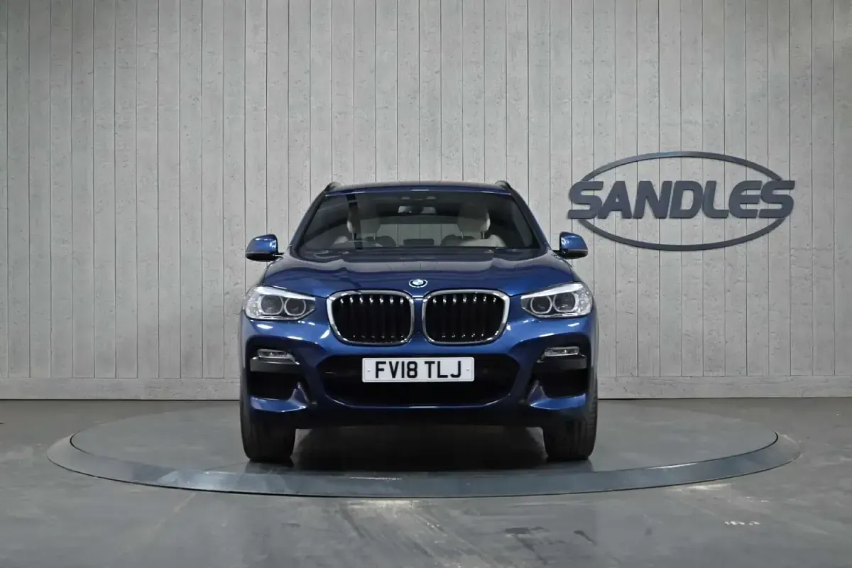 Used BMW X3 M Sport 2018 Blue SUV