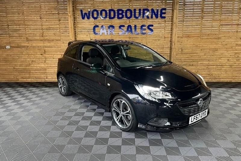 Used Vauxhall Corsa Edition 150 HP (110 kW) 2017 Black Hatchback