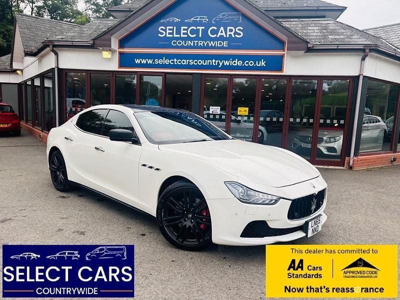 Used Maserati Ghibli 410 HP (301 kW) 2015 White Coupe