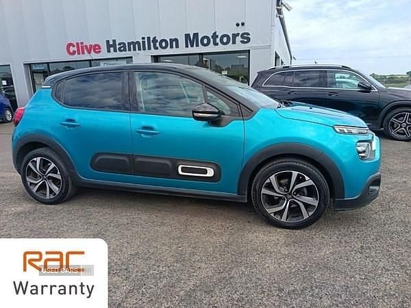 Blue Used 2022 Citroën C3 Shine Hatchback | £11,250 (Fair price) - Image 1/4